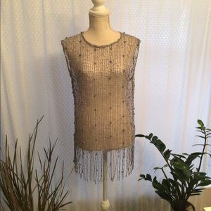 Women’s Loose Knit Sleeveless Top